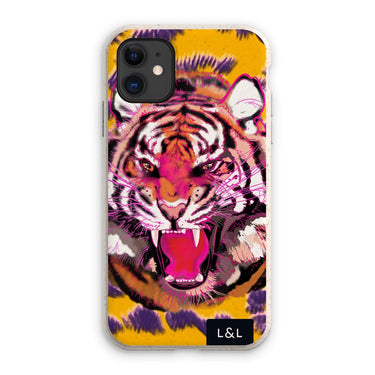Neon Tiger Eco Phone Case - Loam & Lore